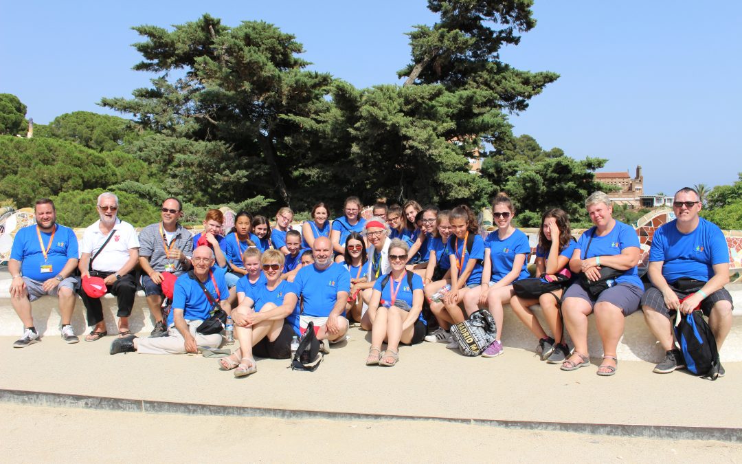 Les Petits Chanteurs de Beauport Parc Guell, Espagne 2018