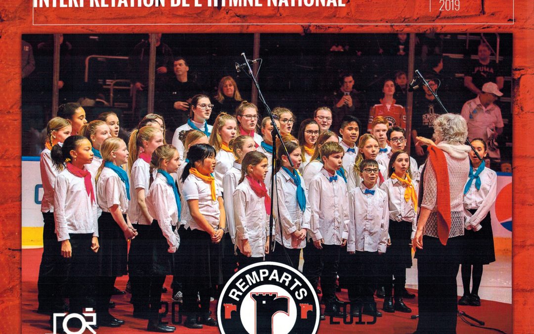 Les Petits Chanteurs de Beauport aux Remparts, Janvier 2019